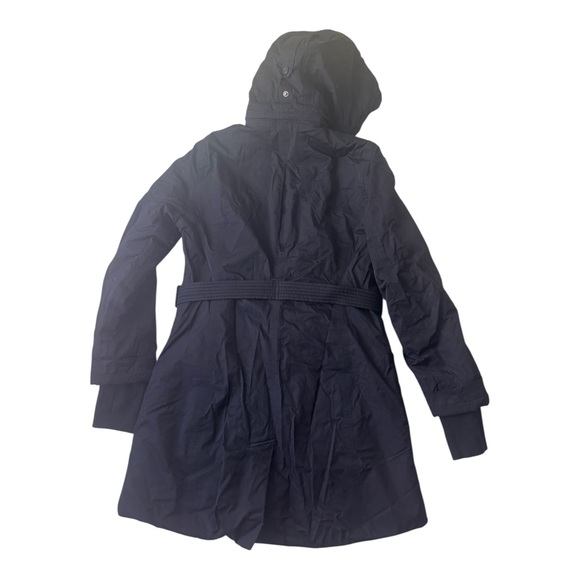 Lululemon Apres Piste Quilted Warm Lined Hood Jacket 2Layer Coat Pocket Black 10 - Picture 4 of 16